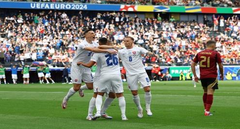 بلجيكا تسقط أمام سلوفاكيا في افتتاح مواجهاتها في يورو 2024 (فيديو)